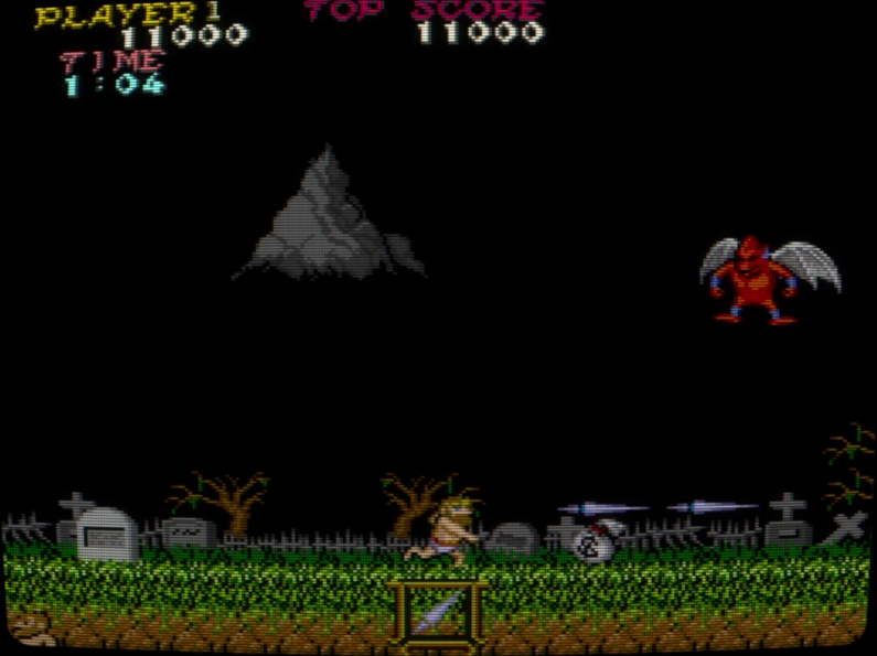 Le démon rouge, premier pic de difficulté du jeu