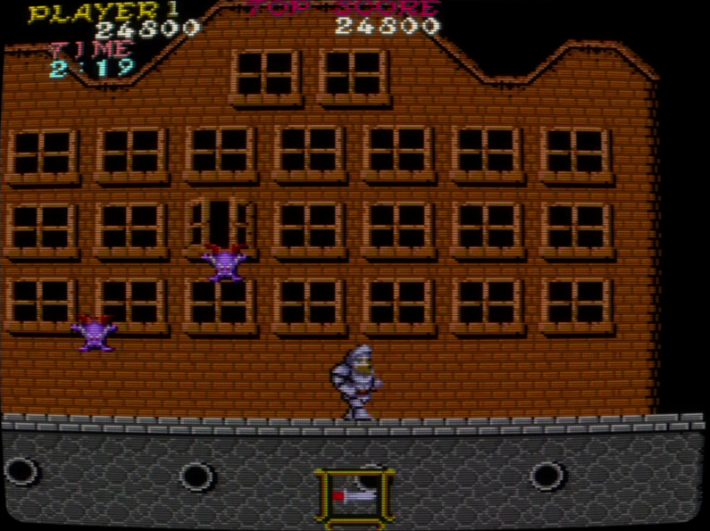 Le deuxième niveau du jeu fait traverser une ville