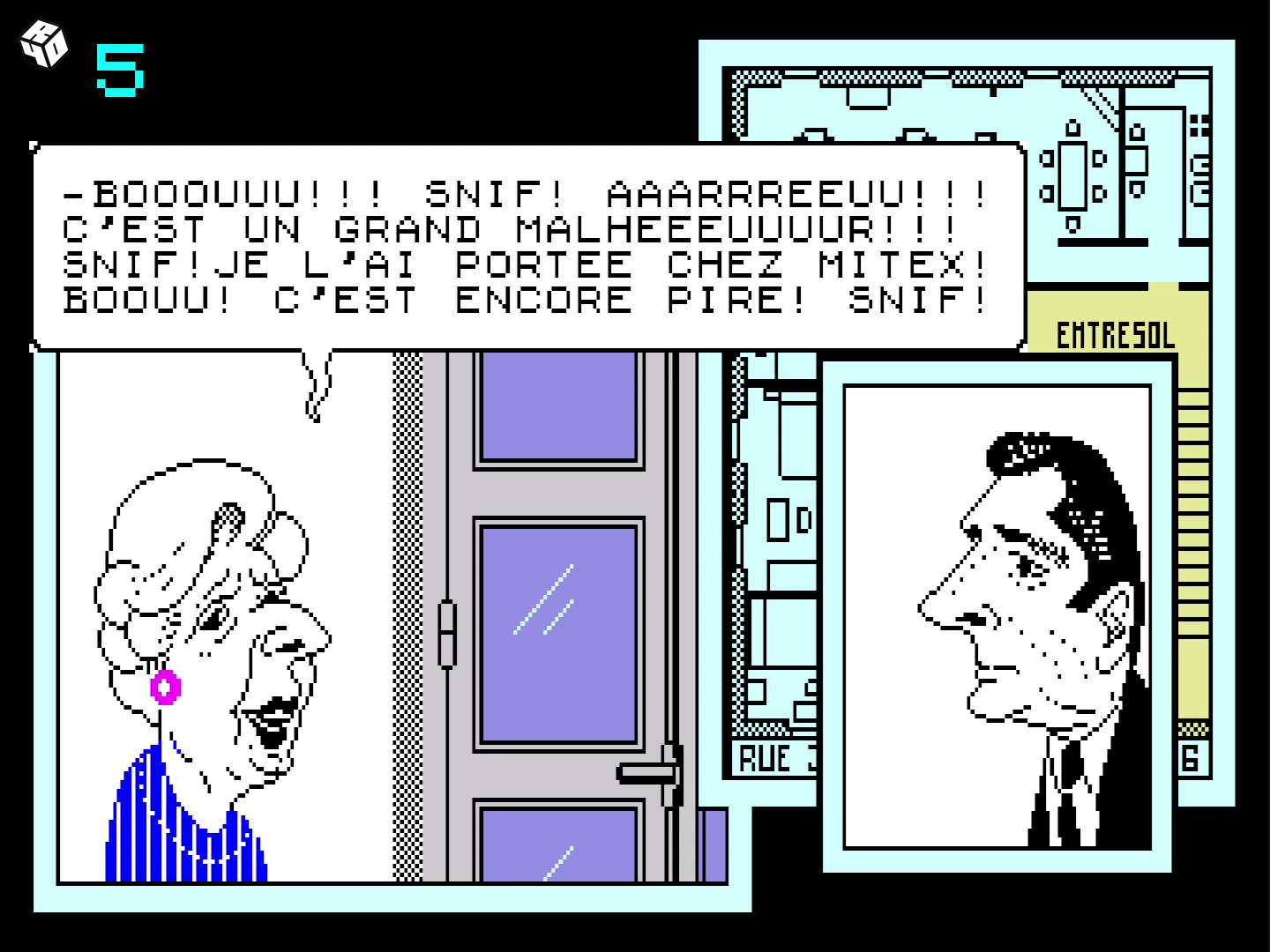 Une voisine éplorée
