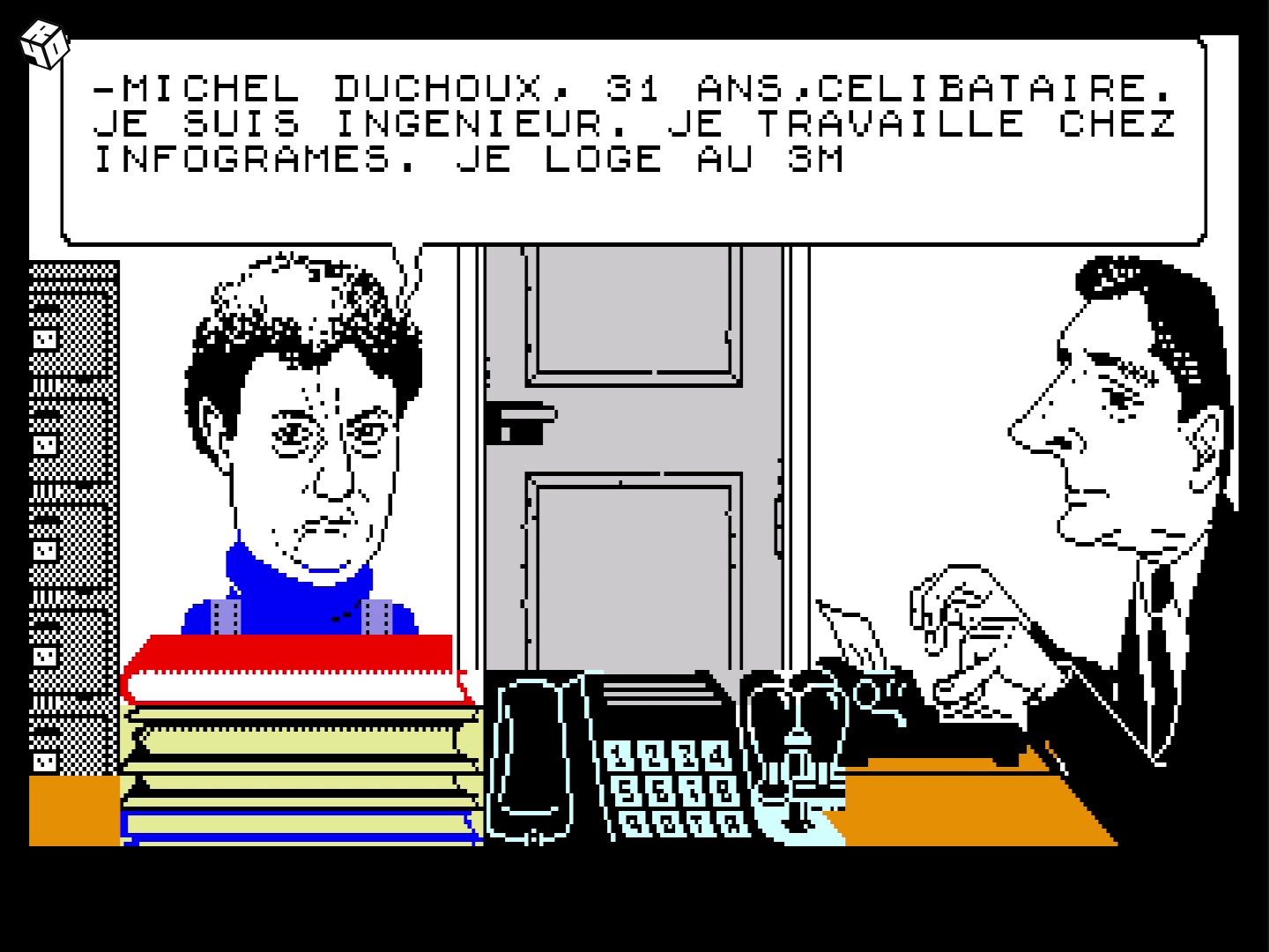 On recueille les témoignages au commissariat
