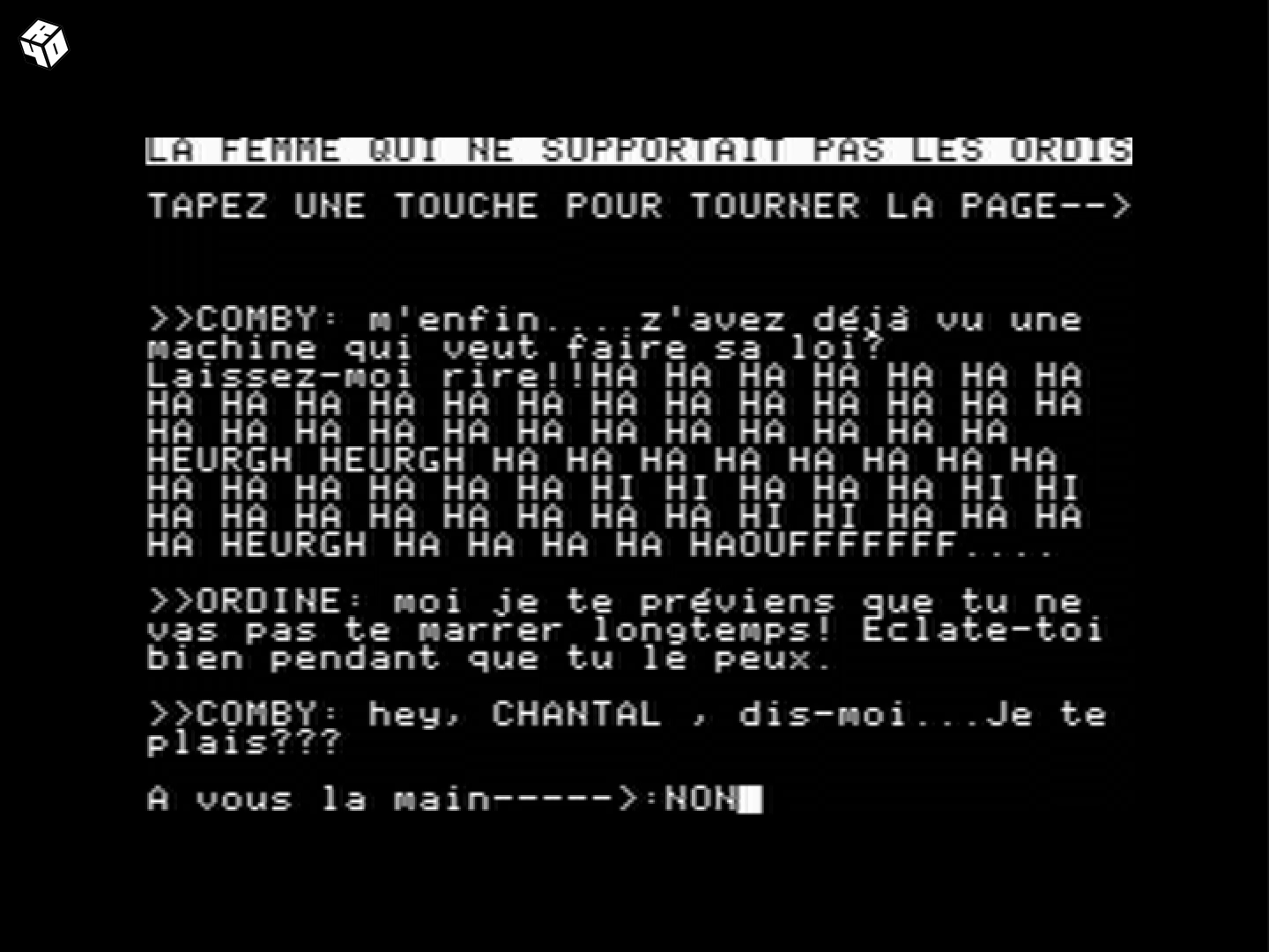 ...avant de nous draguer