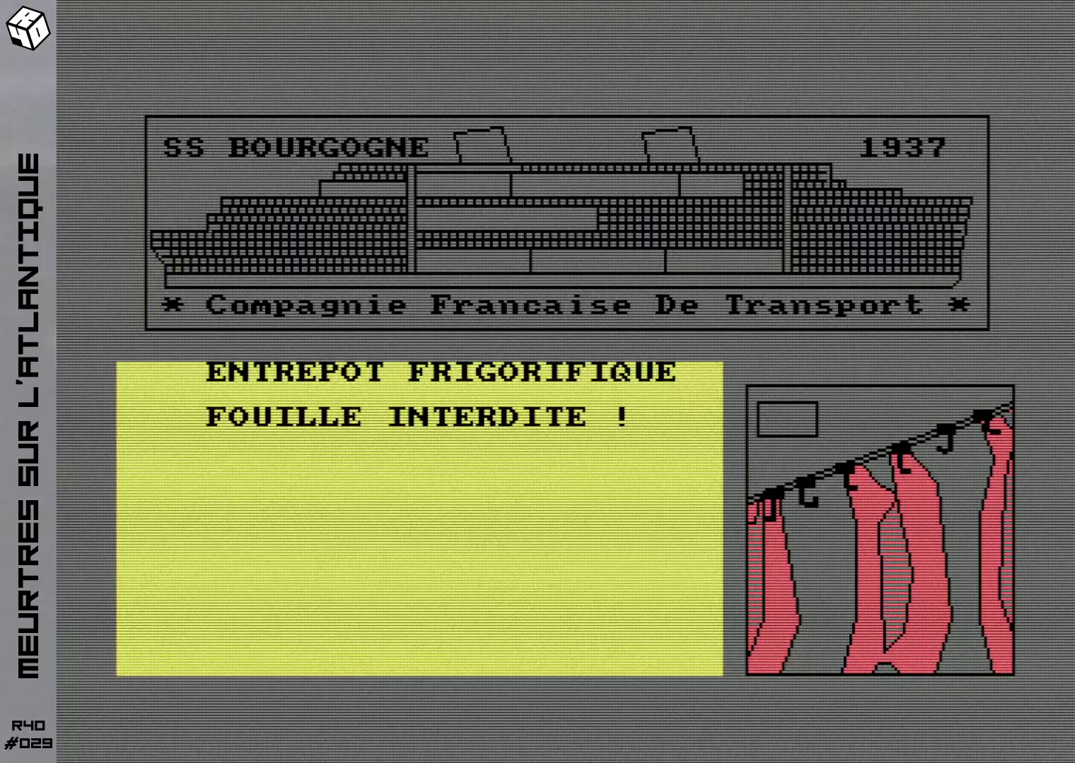 On peut explorer tout le bateau