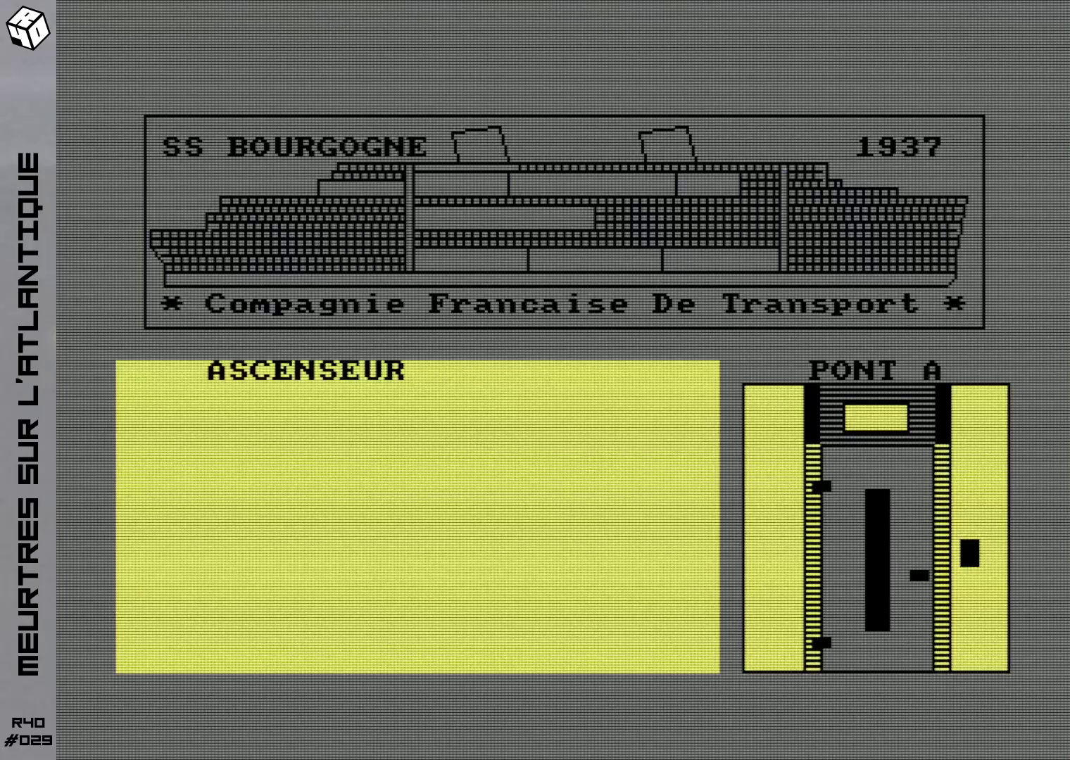 L'ascenceur est important pour changer d'étage