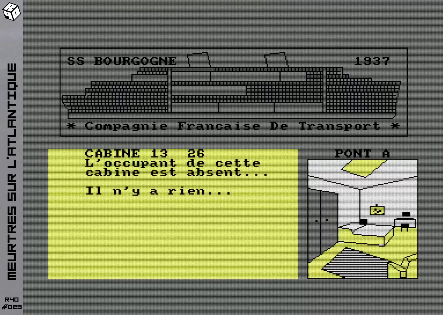 Pas mal de cabines sont inaccessibles ou vides